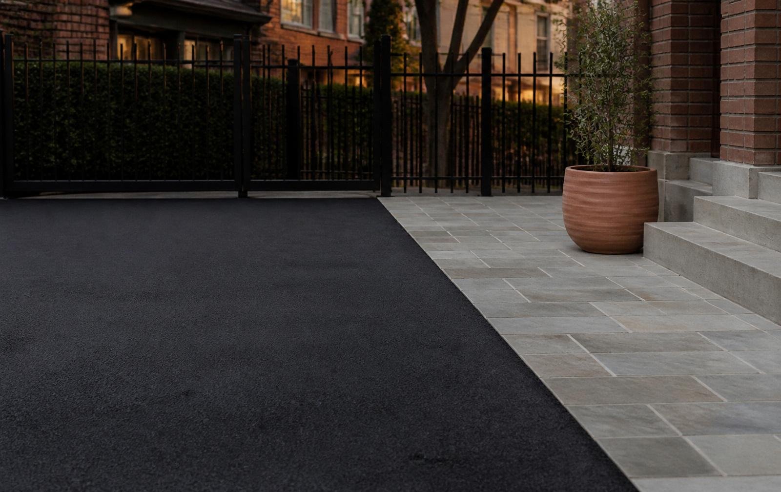Driveway and pavers